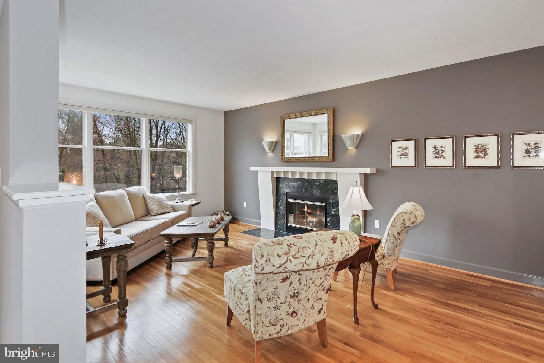 825 Mt Airy Road Davidsonville, MD 21035 - Photo 6 of 42 Formal living room with custom designed fireplace.