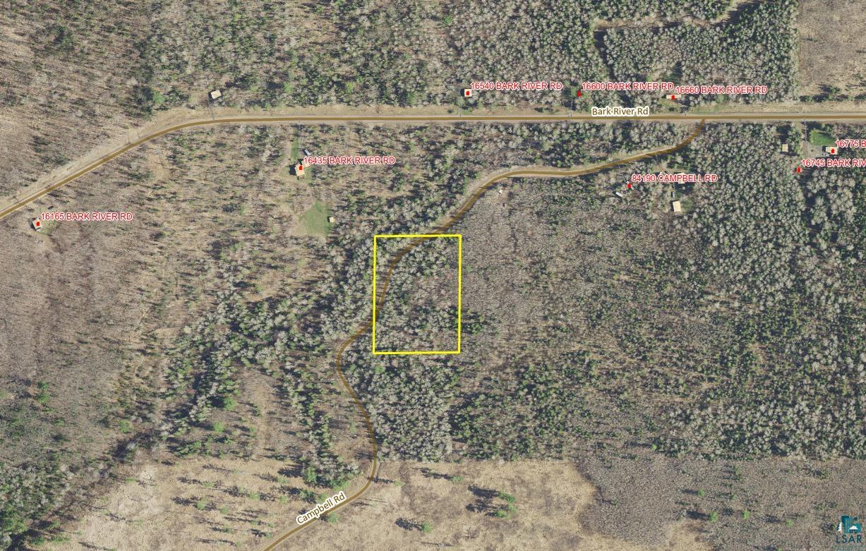 Lot 1 Campbell Road Herbster, WI 54844 - Photo 5 of 14 Aerial Map