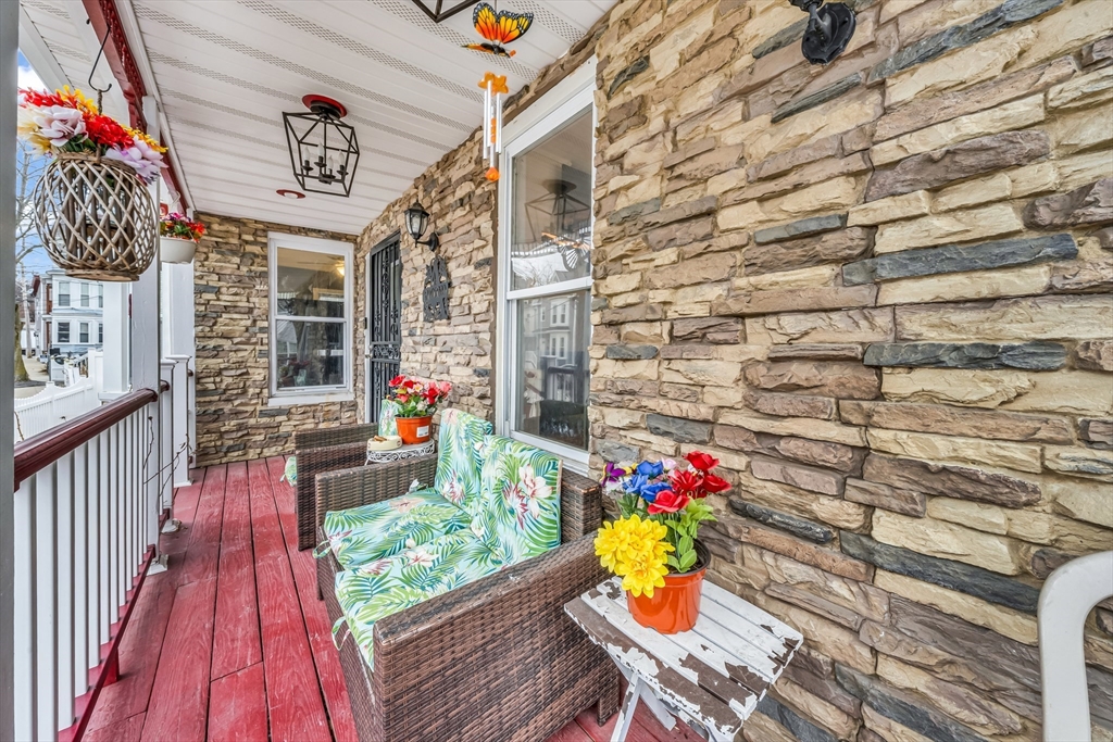 8 Ford Street Haverhill, MA 01832 - Photo 37 of 41 a front view of a house with outdoor seating