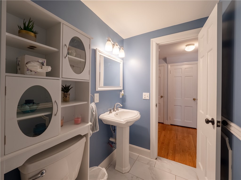 303 Crestwood Road Warwick, RI 02886 - Photo 17 of 43 First Floor Full Bath with custom tile shower and floors.