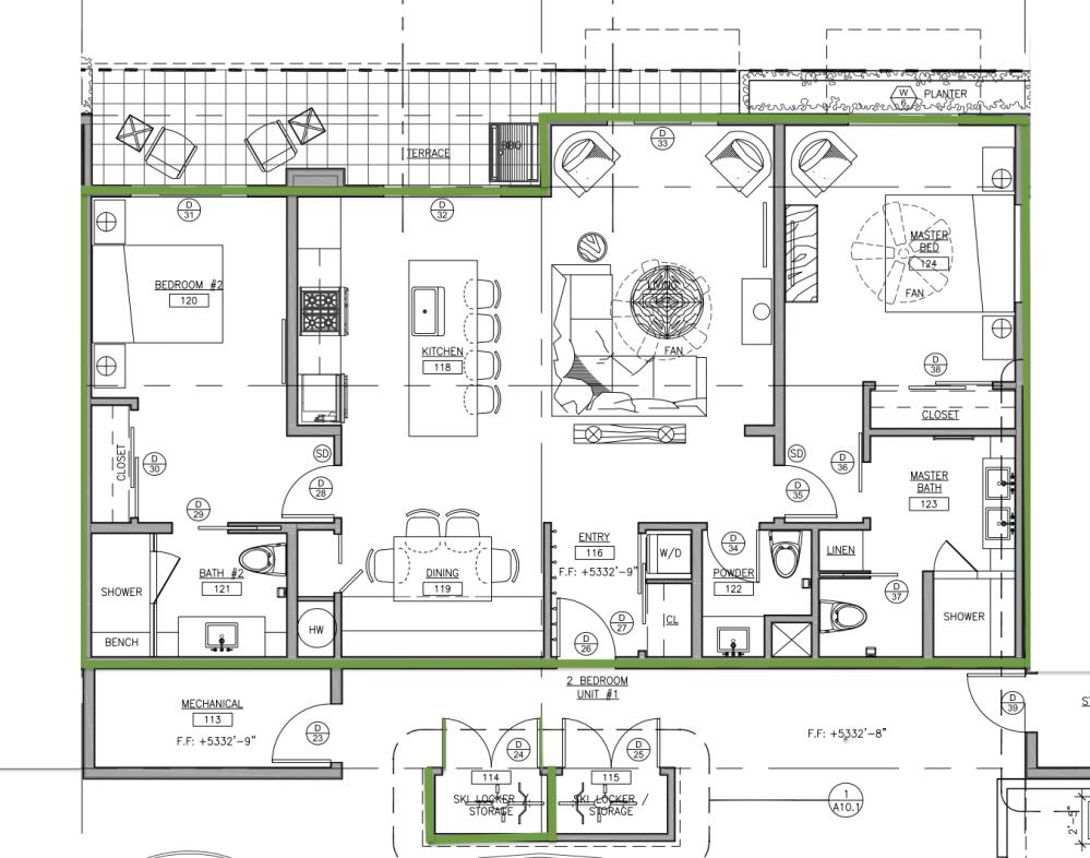 516 North Main Street, Unit 5 Hailey, ID 83333 - Photo 16 of 16 5 Floor Plan