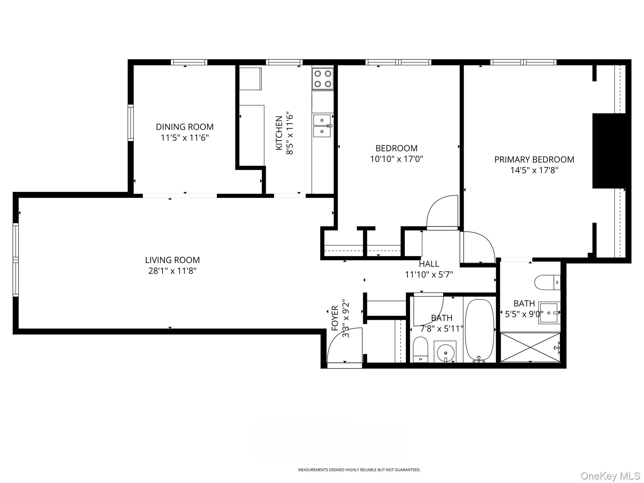 800 Cortelyou Road, Unit 3E Brooklyn, NY 11218 - Photo 13 of 13 a picture of a floor plan