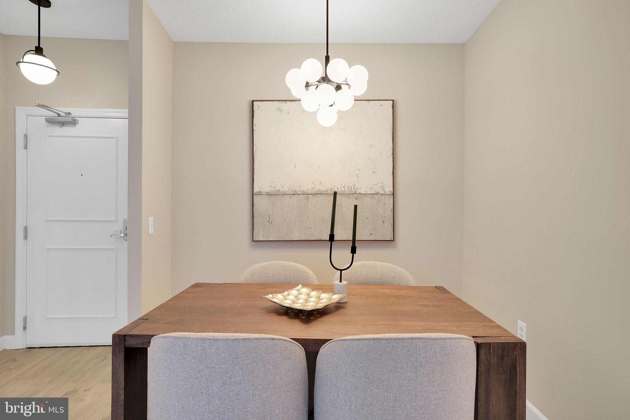 3600 South Glebe Road, Unit 321W Arlington, VA 22202 - Photo 6 of 51 Newly installed designer lighting