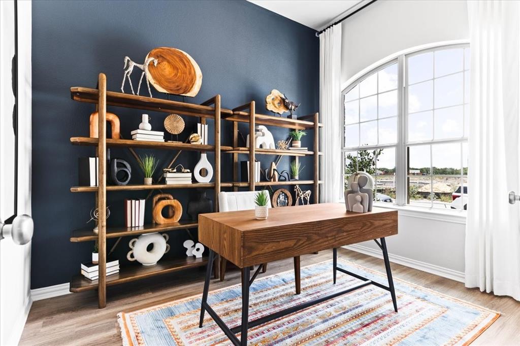 2339 Butler Avenue Fate, TX 75087 - Photo 2 of 35 a view of a workspace with furniture and a window