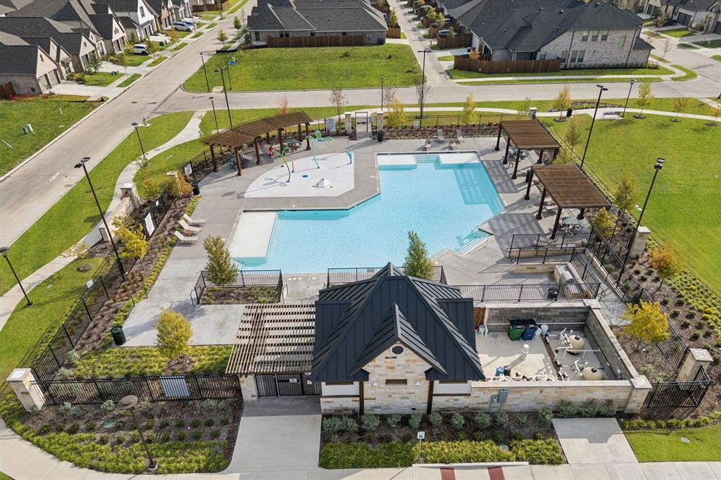 2339 Butler Avenue Fate, TX 75087 - Photo 29 of 35 an aerial view of a house with a ocean view