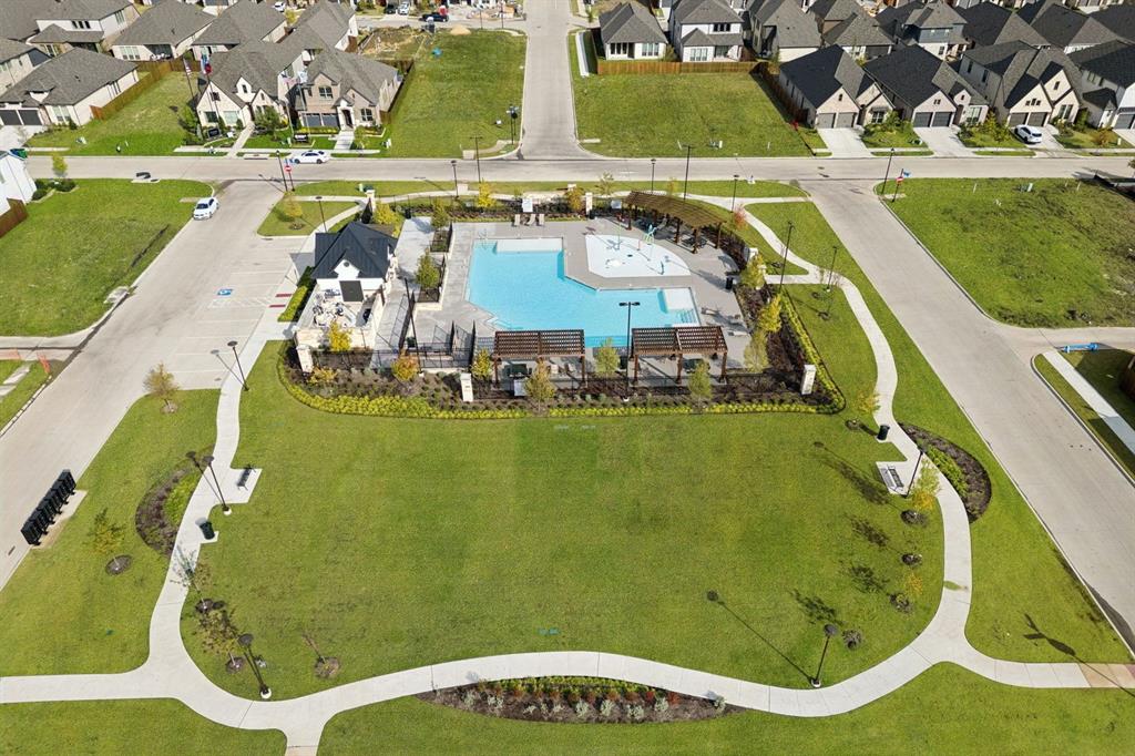 2339 Butler Avenue Fate, TX 75087 - Photo 30 of 35 an aerial view of a swimming pool