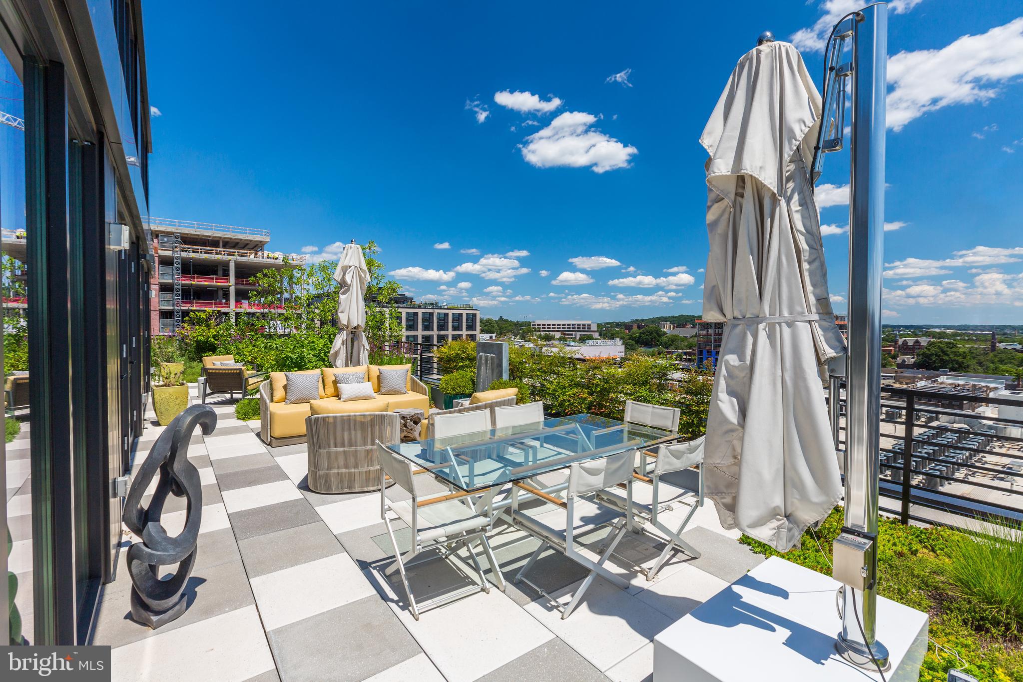320-3 Florida Avenue Northeast, Unit PH3 Washington, DC 20002 - Photo 36 of 46 Sleek Outdoor Living | Skyline Views