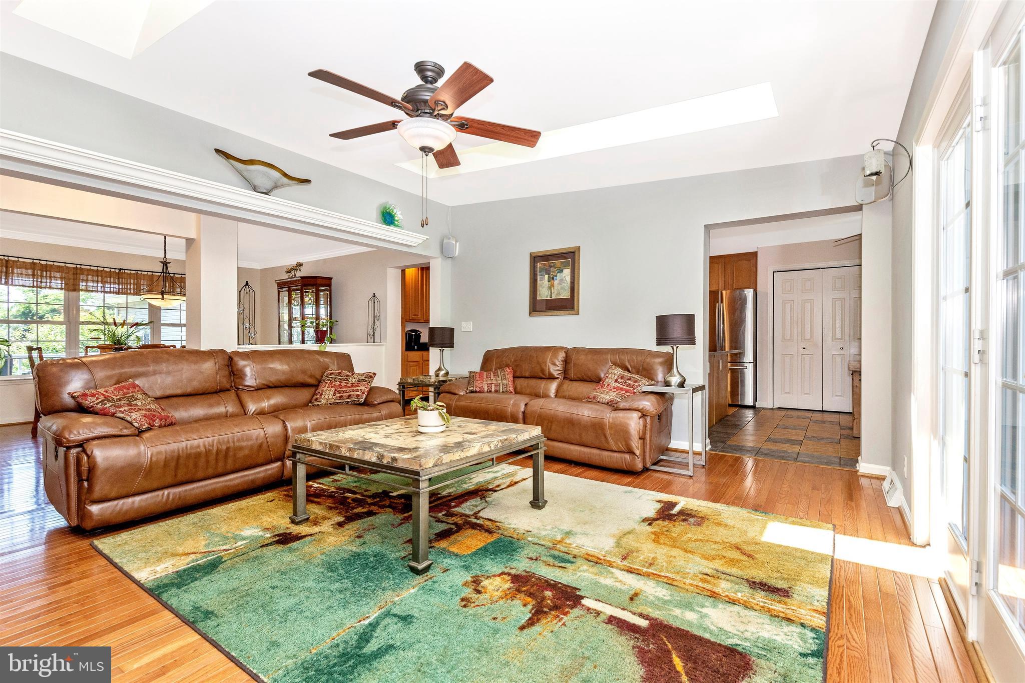 6250 Mt Phillip Road Frederick, MD 21703 - Photo 6 of 79 Living Room with Sky Lights