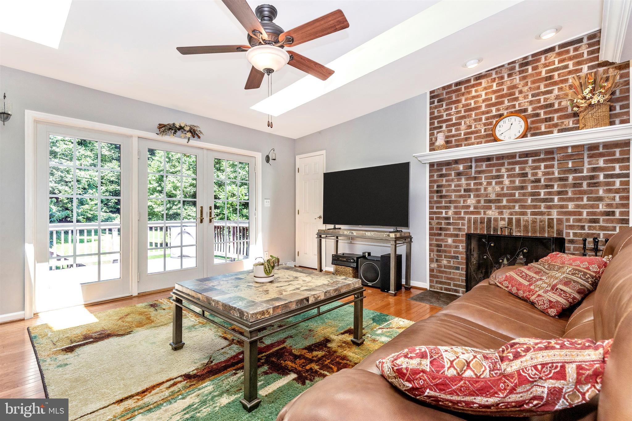 6250 Mt Phillip Road Frederick, MD 21703 - Photo 7 of 79 Living Room with Wood Burning Fireplacxce