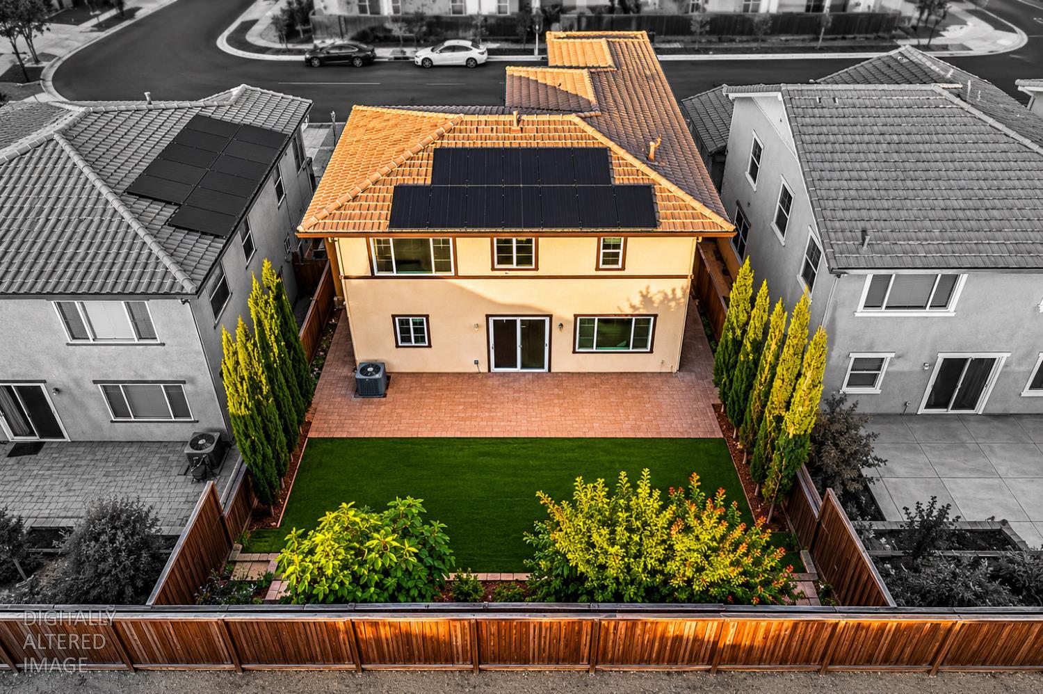 1837 South La Barbera Avenue Mountain House, CA 95391 - Photo 46 of 54 a front view of a house with garden