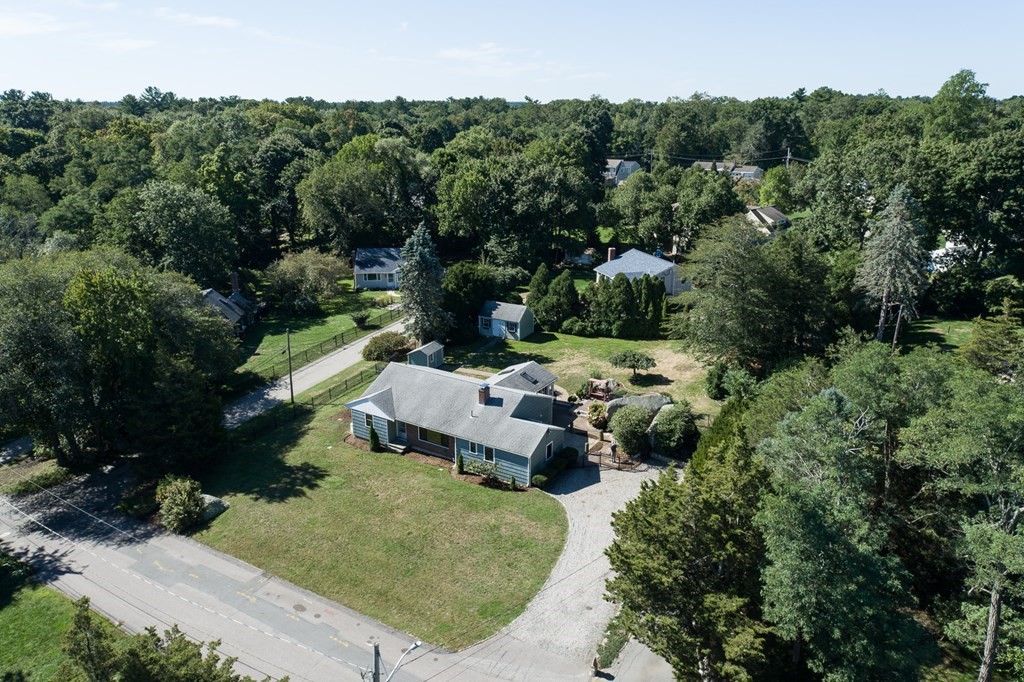 20 Locust Road Cohasset, MA 02025 - Photo 3 of 41 an aerial view of a house with yard