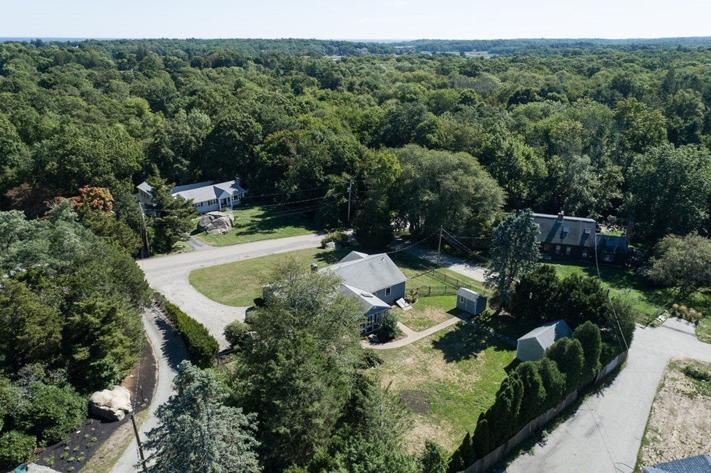 20 Locust Road Cohasset, MA 02025 - Photo 5 of 41 an aerial view of a house with yard