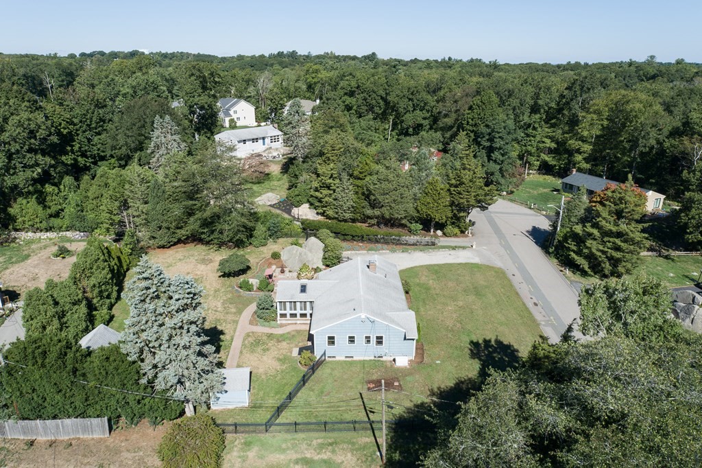 20 Locust Road Cohasset, MA 02025 - Photo 7 of 41 an aerial view of a house with a garden