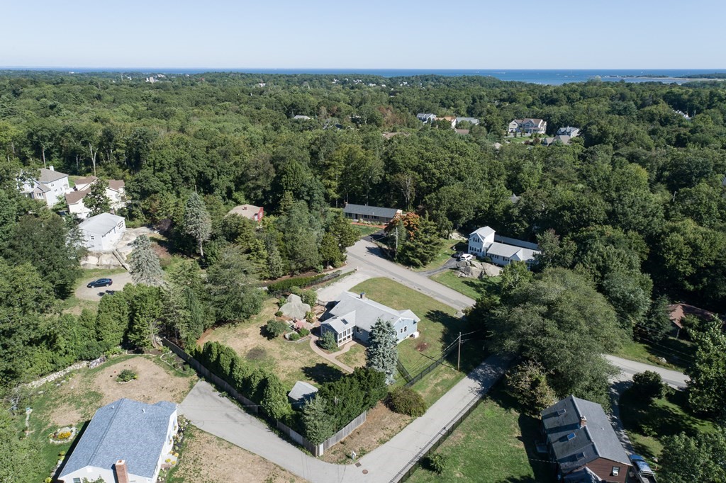 20 Locust Road Cohasset, MA 02025 - Photo 8 of 41 an aerial view of a house with a yard