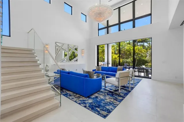 a view of entryway with wooden floor and windows