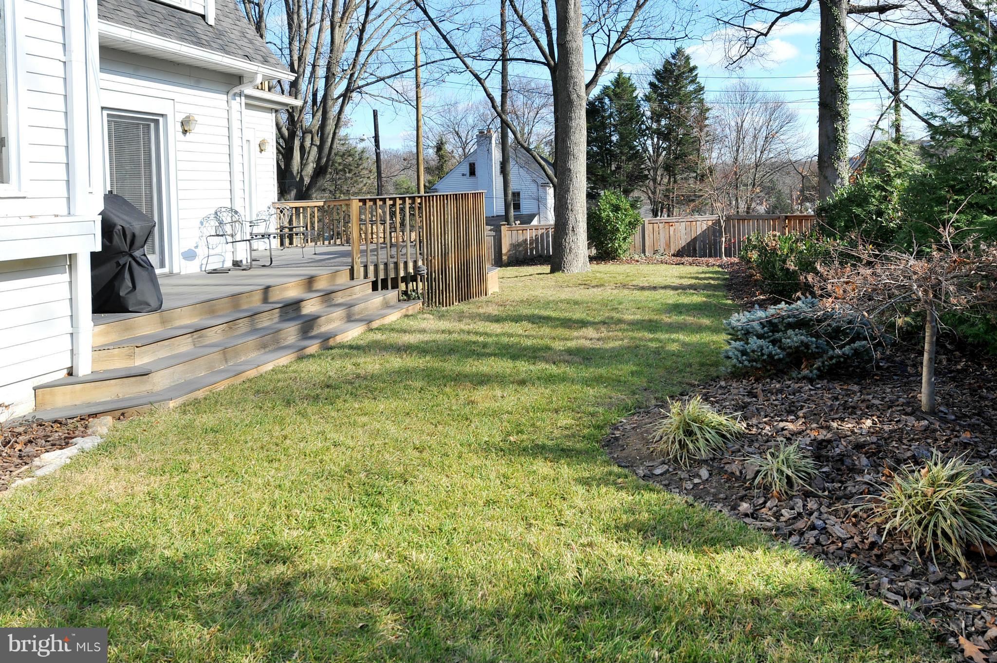 3700 Military Road Northwest Washington, DC 20015 - Photo 25 of 28 View of deck and yard