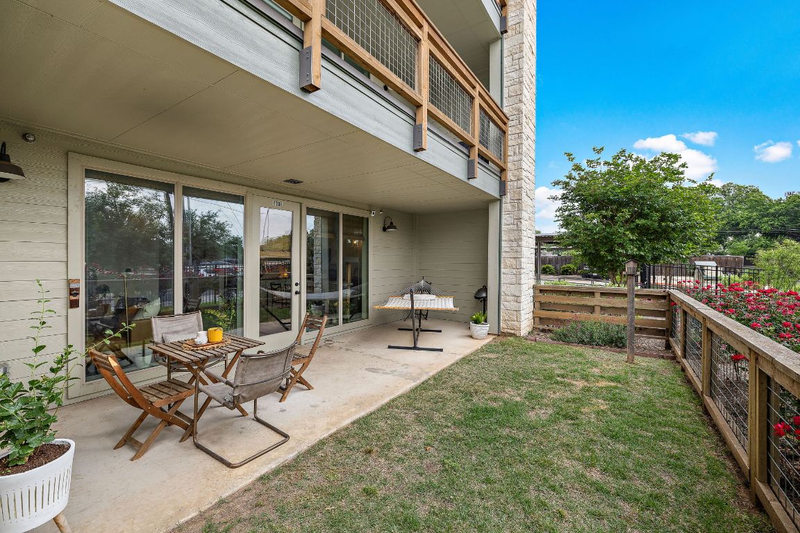 4704 Sunset Trail, Unit 1101 Austin, TX 78745 - Photo 19 of 23 Patio / terrace featuring a patio area