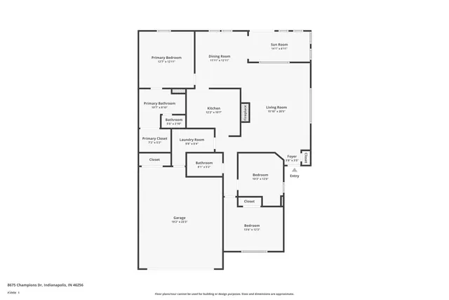 $300,000 | 8675 Champions Drive, Indianapolis, IN 46256