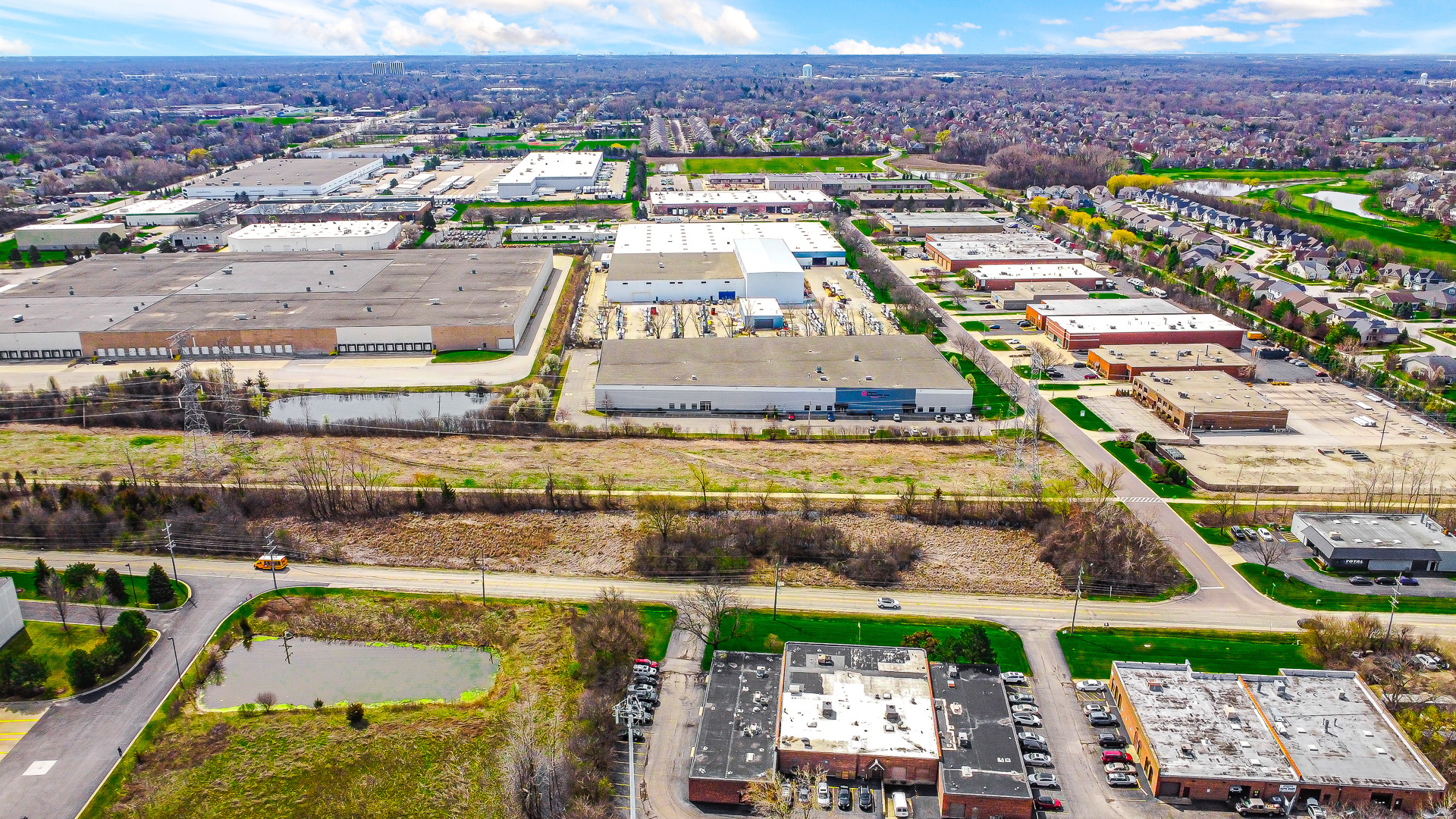 Lot 2 St Charles Road Carol Stream, IL 60188 - Photo 3 of 6 a view of a city with an ocean view