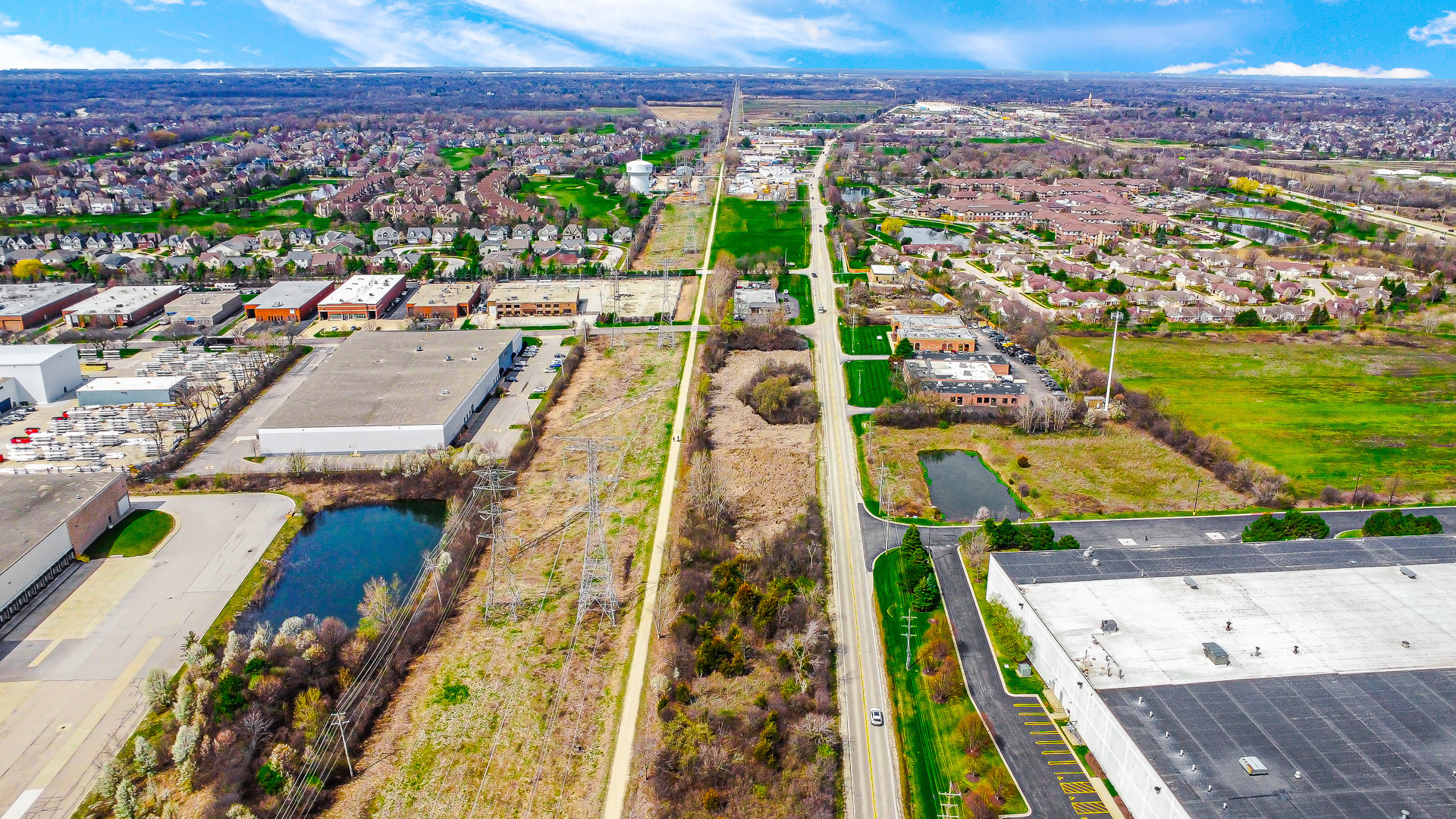 Lot 2 St Charles Road Carol Stream, IL 60188 - Photo 5 of 6 an aerial view of a city