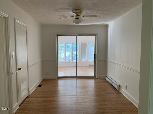 1003 Summerville Mamers Road Lillington, NC 27546 - Photo 13 of 44 a view of a hallway with wooden floor