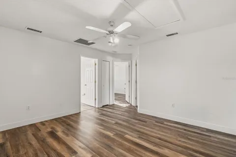 wooden floor in an empty room