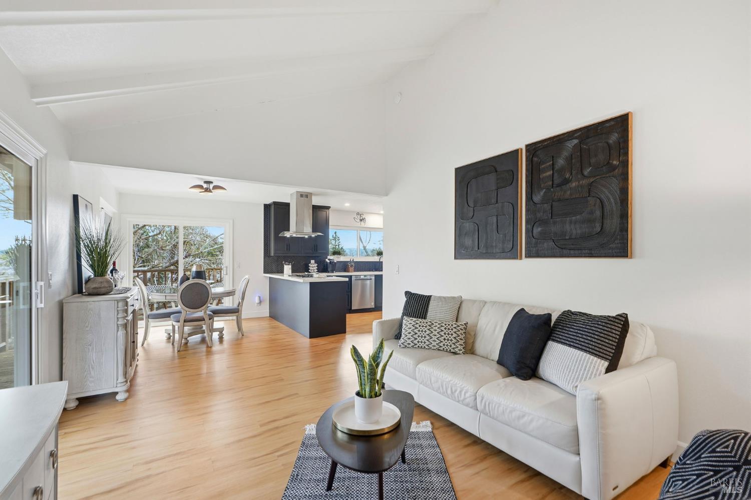 1814 St Francis Road Santa Rosa, CA 95409 - Photo 11 of 70 The view from the family room to the kitchen and breakfast nook