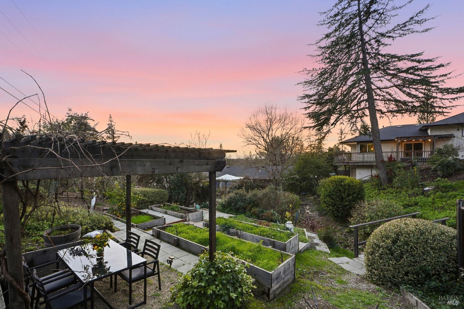 1814 St Francis Road Santa Rosa, CA 95409 - Photo 42 of 70 The backyard has something for everyone, especially if you like to garden