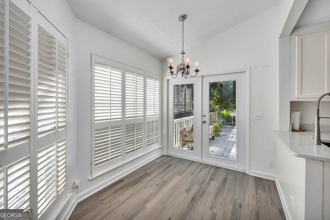3 Bay Tree Court West St. Simons, GA 31522 - Photo 23 of 36 a view interior of the house with wooden floor