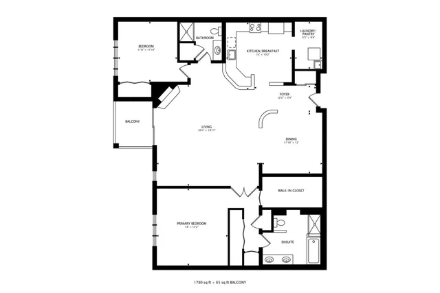a picture of floor plan