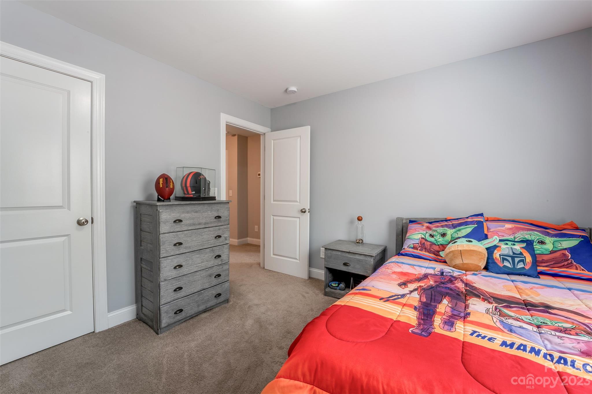 212 Old Centergrove Road Kannapolis, NC 28083 - Photo 21 of 39 a bedroom with two beds and a dresser