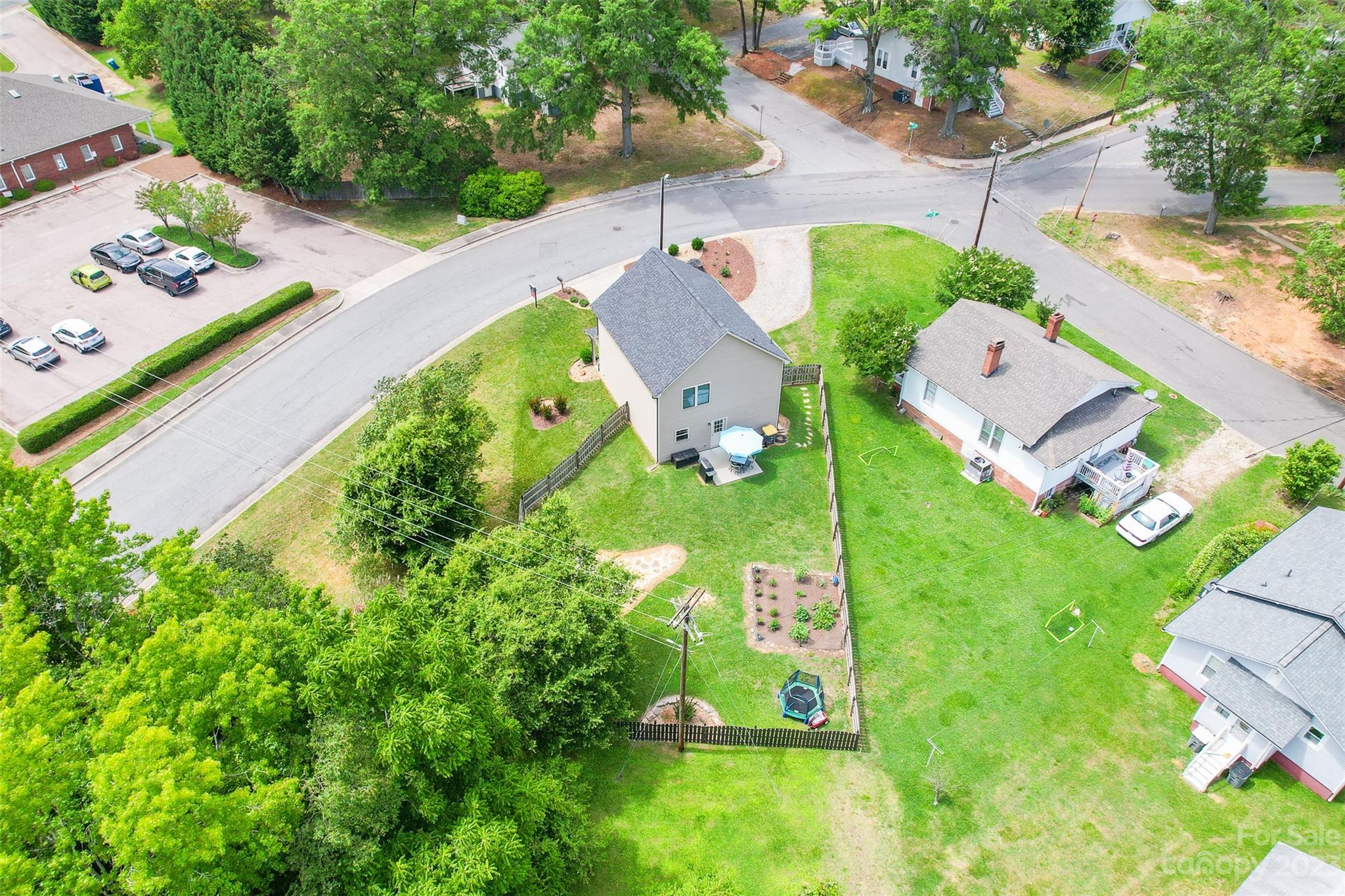 212 Old Centergrove Road Kannapolis, NC 28083 - Photo 38 of 39 an aerial view of a house with yard swimming pool and outdoor seating