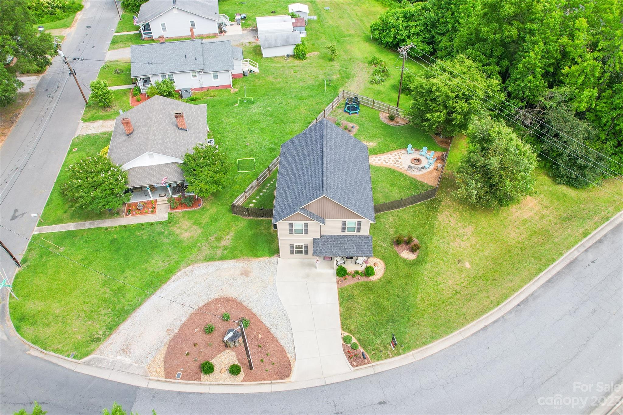 212 Old Centergrove Road Kannapolis, NC 28083 - Photo 39 of 39 an aerial view of a house