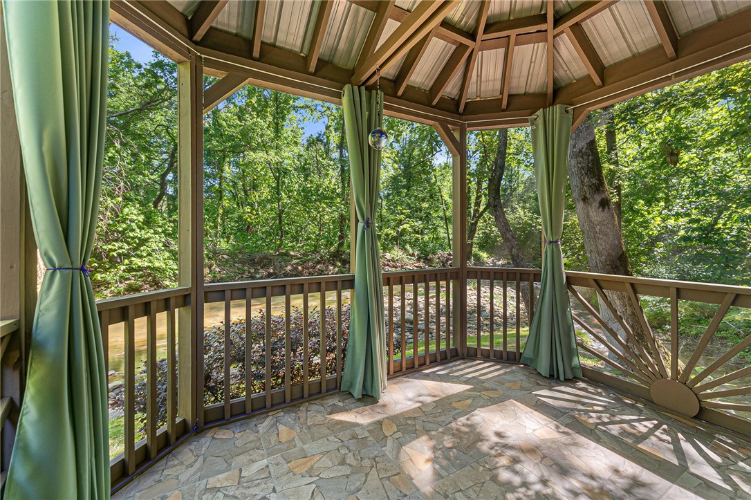 112 Water Falls Road Sunset, SC 29685 - Photo 41 of 50 gazebo view