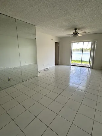 an empty room & glass door