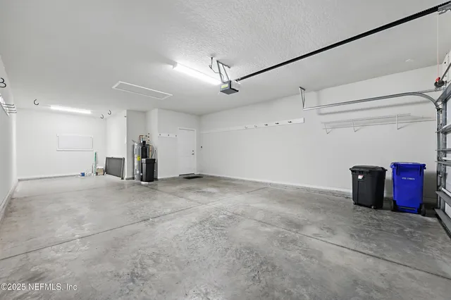 a view of a swimming pool with a chair