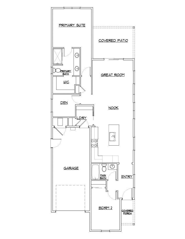 60932 Southeast Apollo Place Bend, OR 97702 - Photo 13 of 13 Floorplan-Orchard1180-v2
