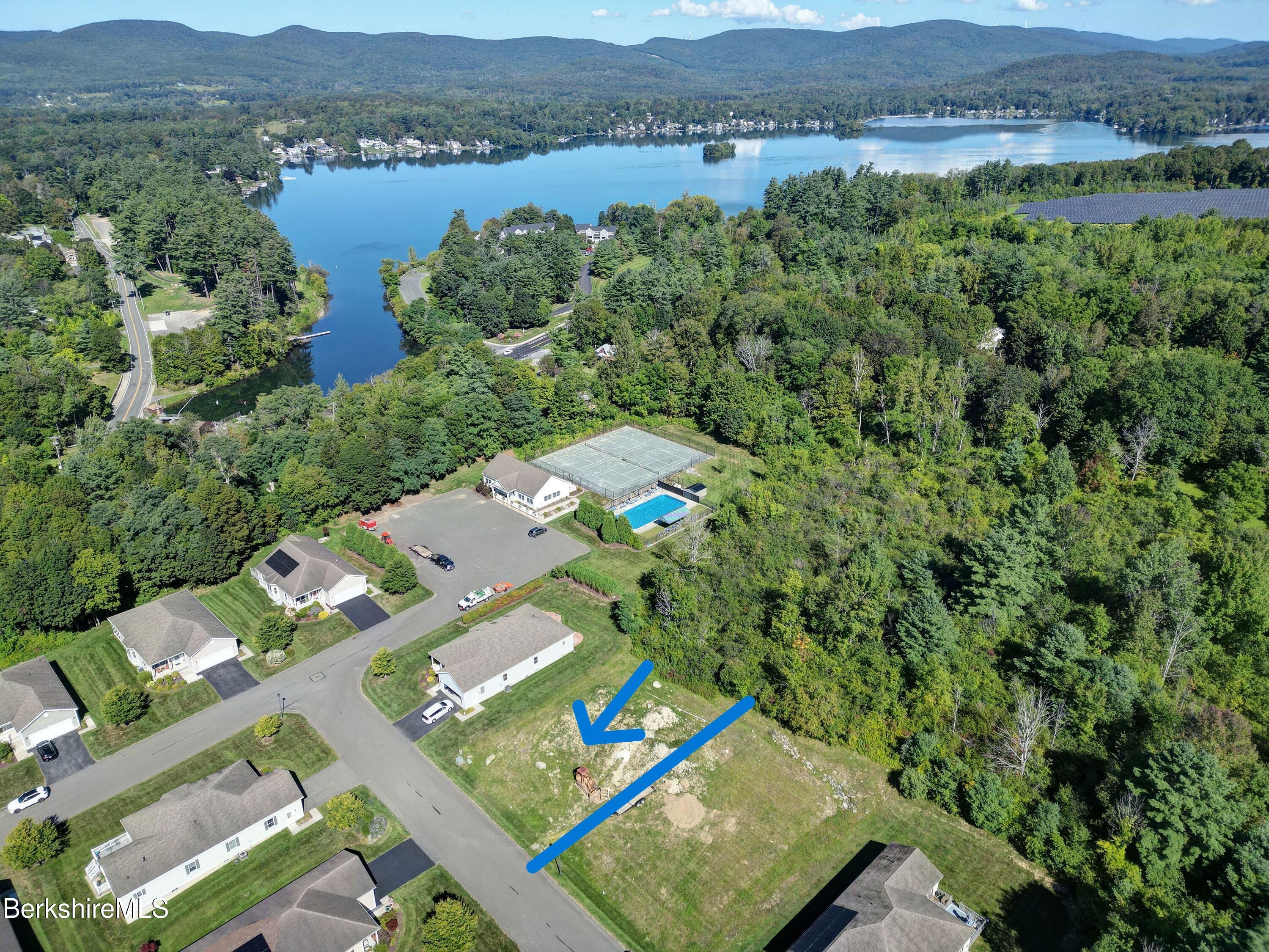 5 Aspen Way Pittsfield, MA 01201 - Photo 1 of 19 an aerial view of a house with a yard