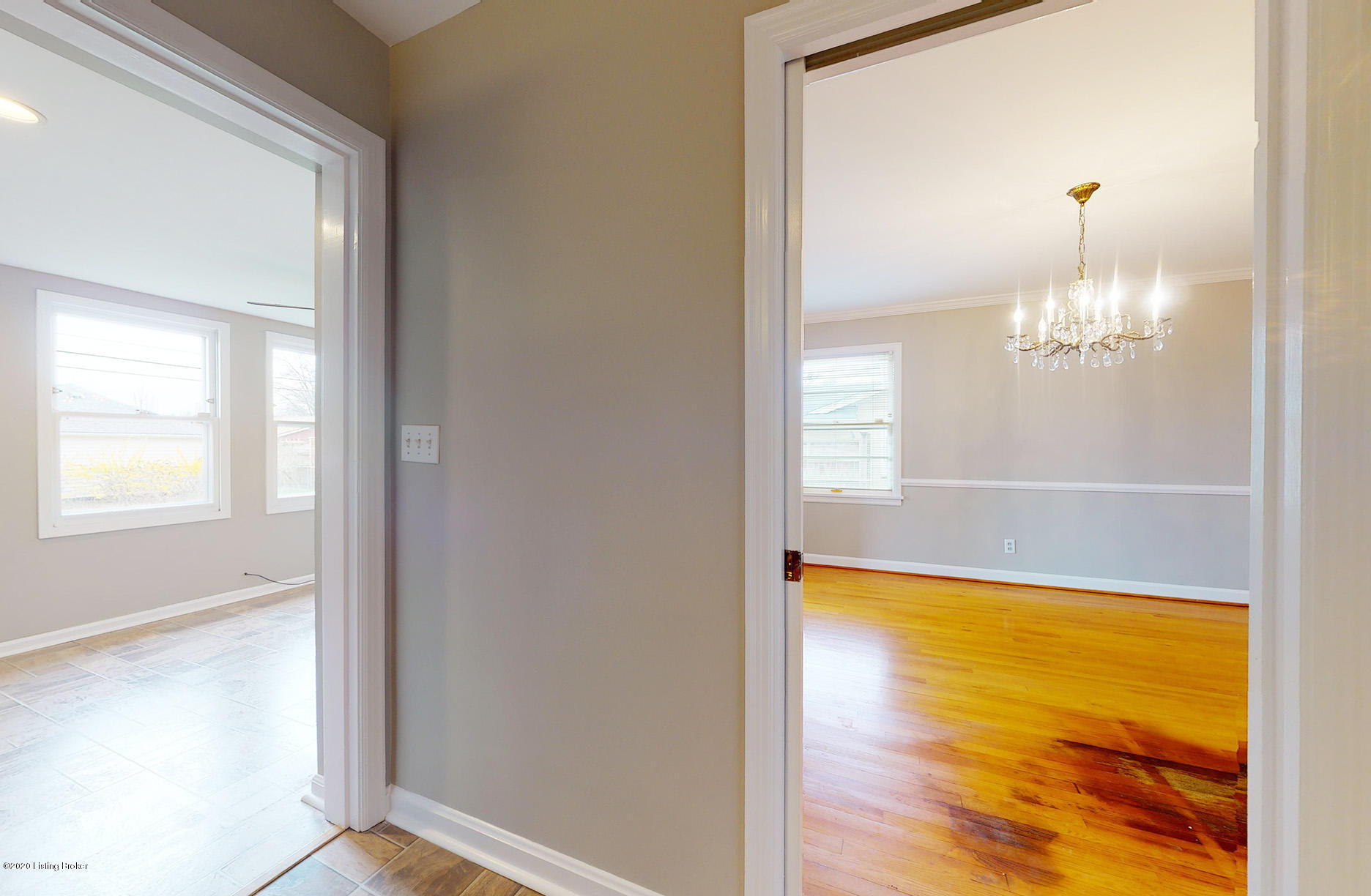 3108 Dundee Road Louisville, KY 40205 - Photo 13 of 59 Family Room Left, Dining Room Right