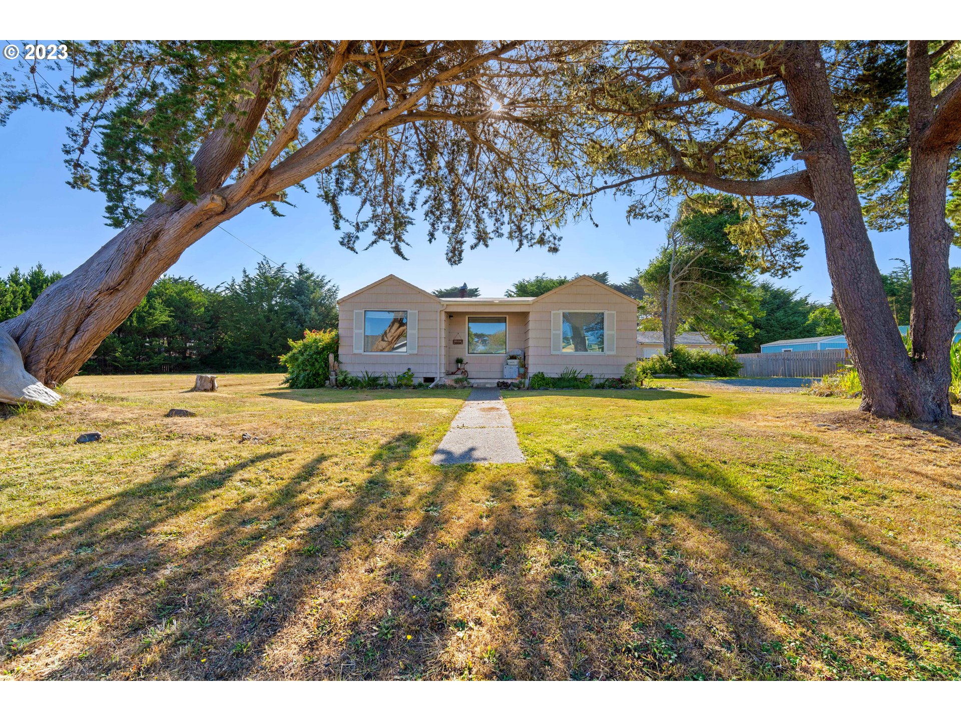 535 Edison Avenue Southwest Bandon, OR 97411 - Photo 5 of 33 a view of swimming pool with an outdoor space