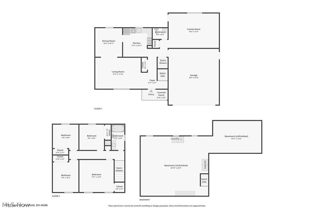 4702 Alger Road Richfield, OH 44286 - Photo 46 of 46 All levels floor plans