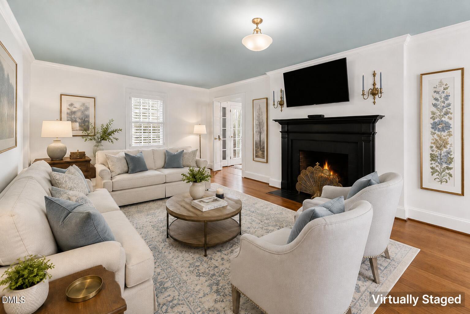 3725 Hope Valley Road Durham, NC 27707 - Photo 3 of 43 Living Room