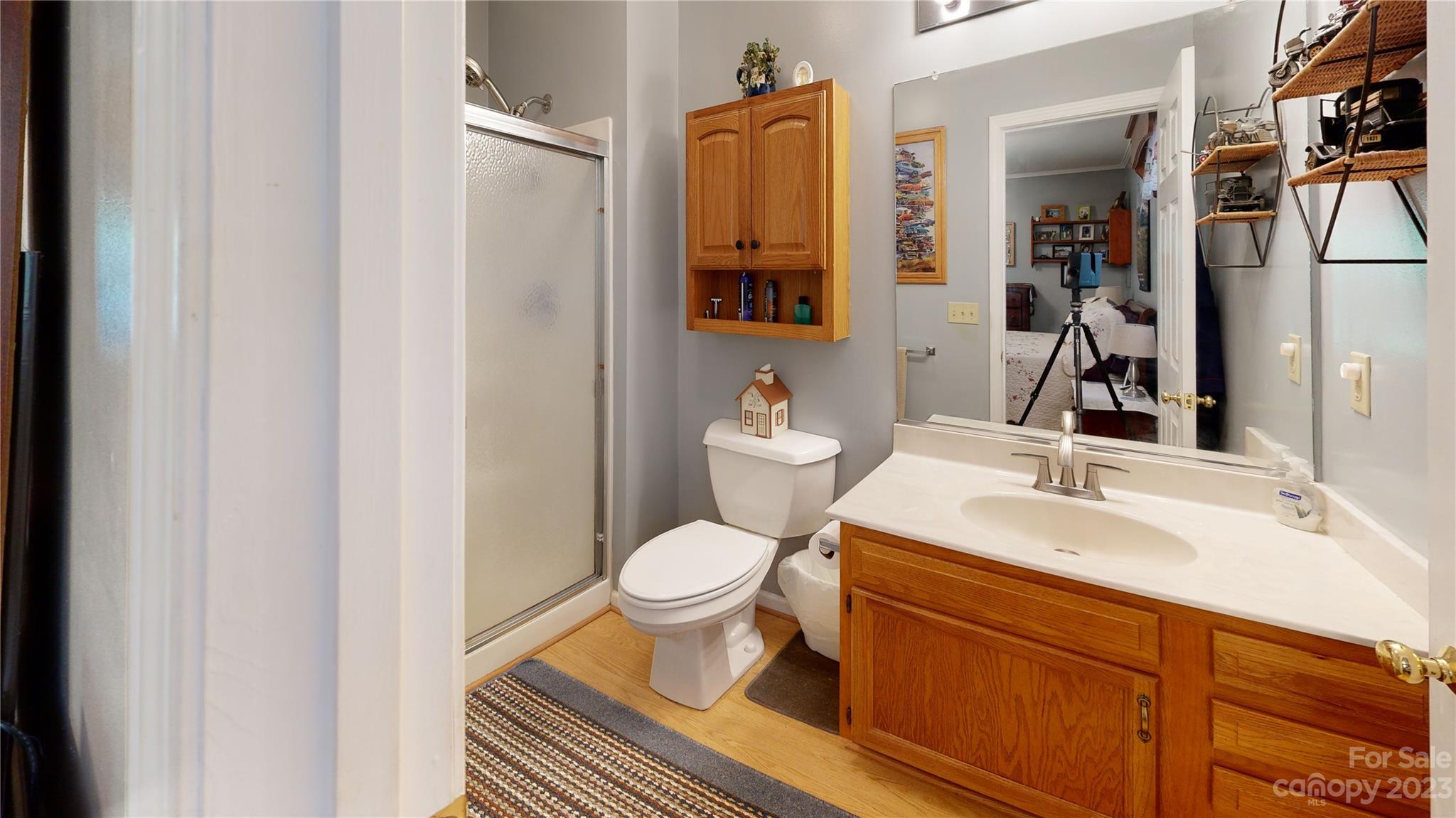 4211 Staton Road Hendersonville, NC 28739 - Photo 43 of 43 a bathroom with a sink and a toilet