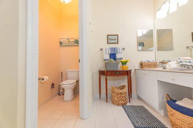 an aerial view of a house with outdoor space swimming pool