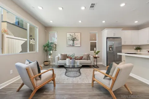 a bathroom with a sink mirror and toilet