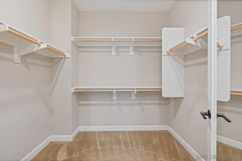 a view of a house with a large window