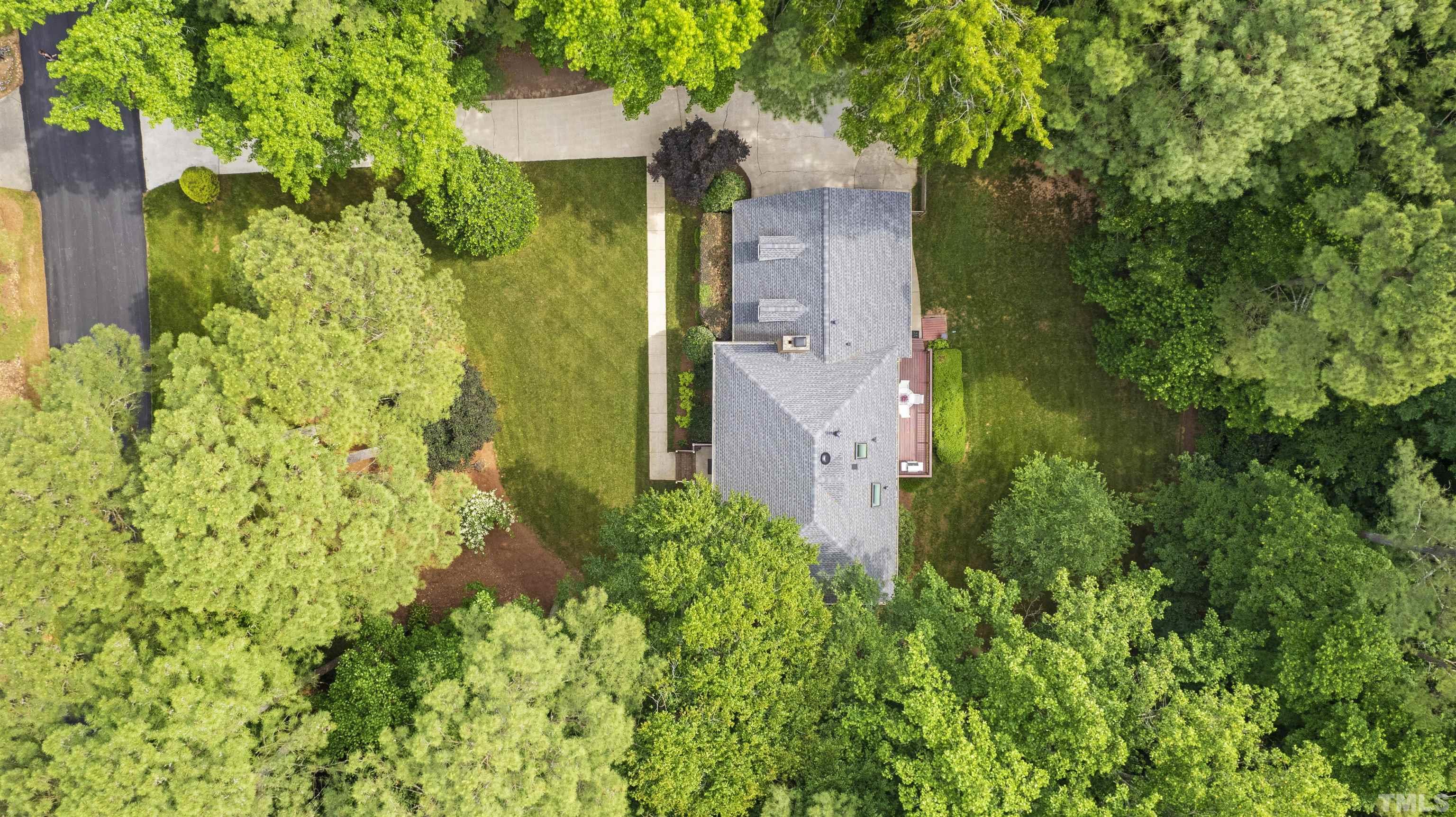 4708 Fallswood Place Raleigh, NC 27613 - Photo 45 of 45 a view of a garden