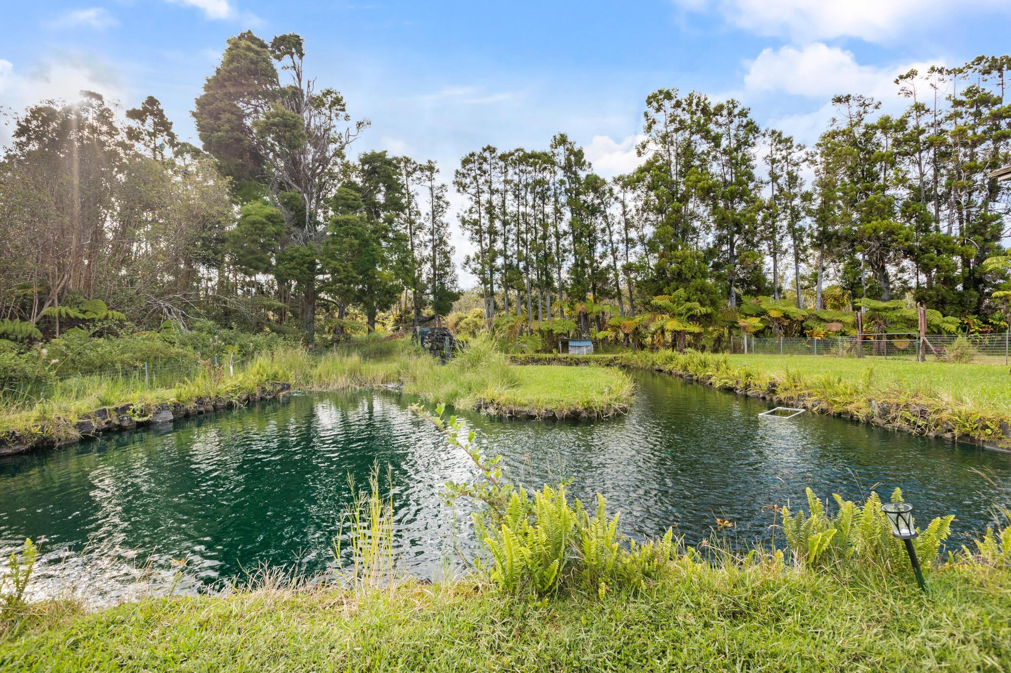 18-4565 Makaala Rd Mountain View Mountain View, HI 96771 - Photo 22 of 25 a view of a lake with houses