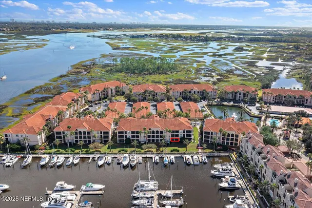 a view of a city with lake