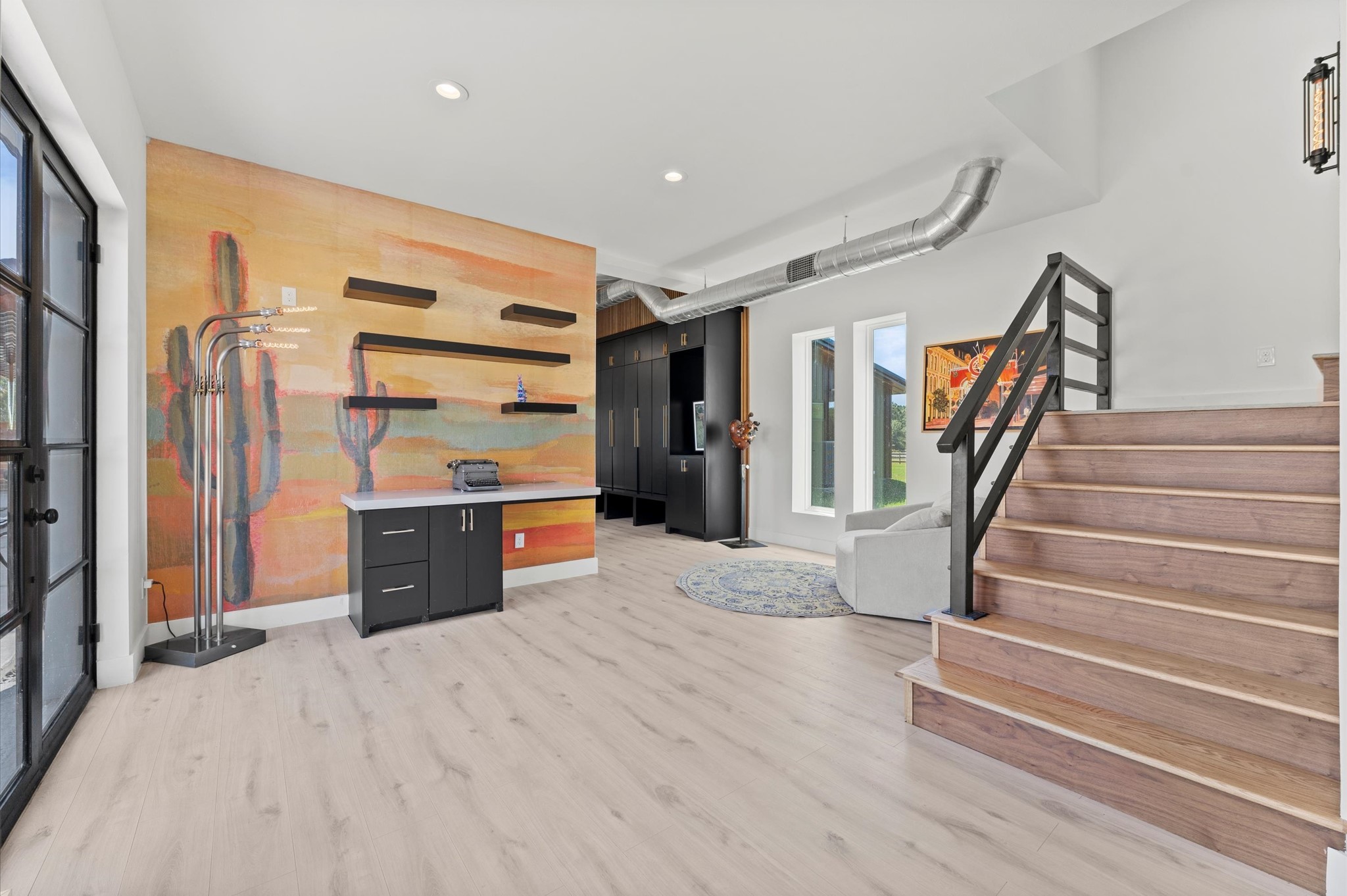 2743 Bobville Road Montgomery, TX 77316 - Photo 25 of 50 a view of a kitchen with refrigerator and cabinets